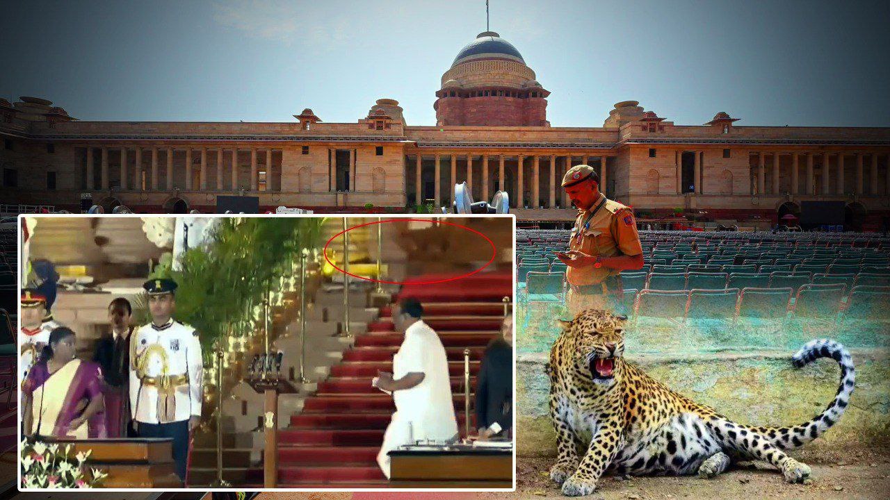 Rashtrapati Bhavanలో Modiతో సహా మంత్రుల ప్రమాణ...