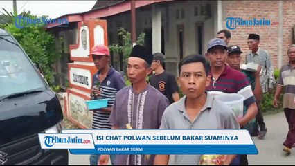 BARU TERUNGKAP! Isi Chat Polwan Briptu FN Sebelum Bakar Suaminya di Mojokerto