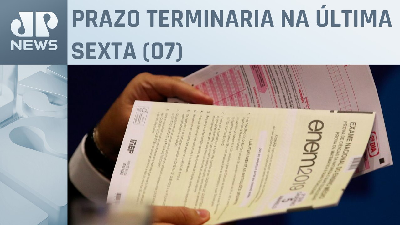Inscrições para Enem são prorrogadas até 14 de junho