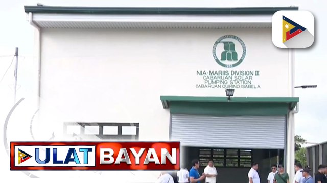 Pinakamalaking Solar-Powered Pump Irrigation System sa Quirino, Isabela, pinasinayaan ni PBBM