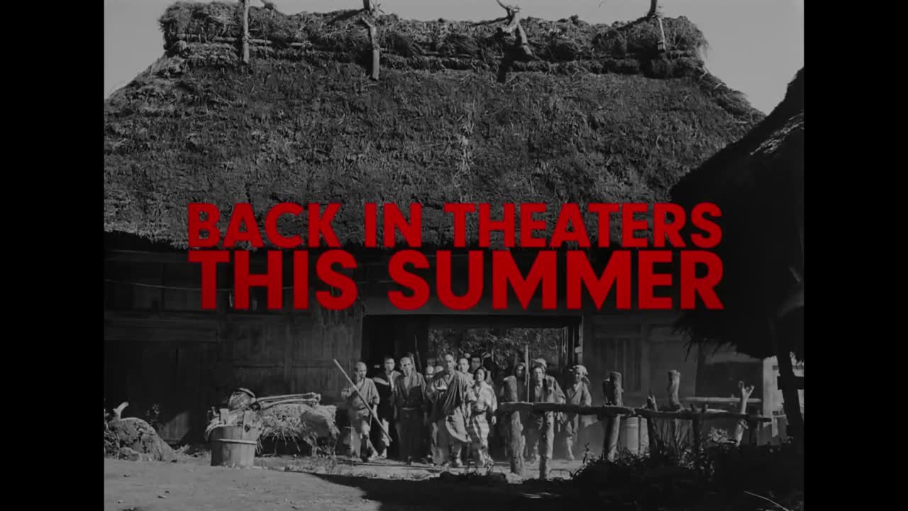 Seven Samurai 4k trailer