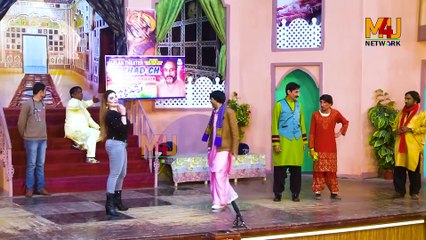 Khushboo and Sajan Abbas with Amanat Chan_ Nadeem Chitta _ Stage Drama Shaadi Mere Yaar Ki 2020(1080P_HD)