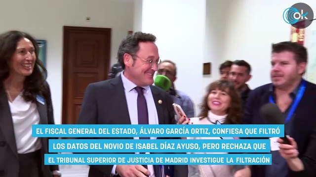 García Ortiz confiesa que filtró los datos del novio de Ayuso pero rechaza que el TSJM le investigue