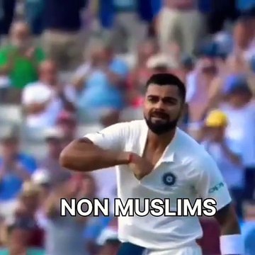 Non-Muslims vs Muslims Cricketers video #cricket #cricketers