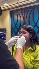 Perfect Septum Piercing by Dr. Vikas at Piercing Zone in Dubai! #septumpiercing #nosepiercing