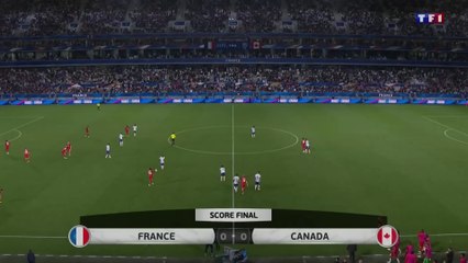 Francia vs Canadá (0-0) | Amistoso Internacional FIFA
