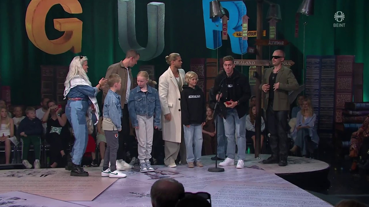 2024.06.08 Rúrik Gíslason & Ice Guys @ Sogur Verðlaunahatið Barnann (Kids Choice Awards Iceland)