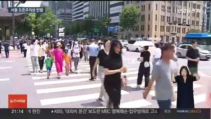 서울 오존주의보 더 빠르고 잦아져…"유해물질 저감 강화"