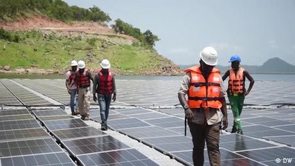 Africa’s largest floating solar system