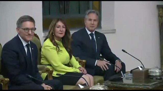 Medio Oriente, Il segretario di Stato Usa Anthony Blinken in Egitto