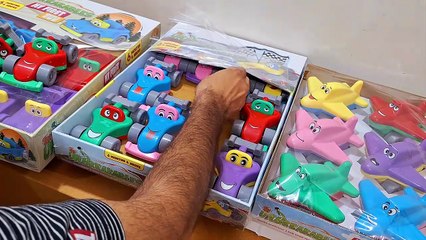 Unboxing and Review of Push and Go My First Cartoon Car Toys for Kids Unbreakable Free Wheel Car Toys