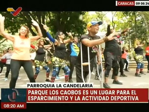 Parque Los Caobos ofrece a los ciudadanos diversas actividades recreativas y deportivas