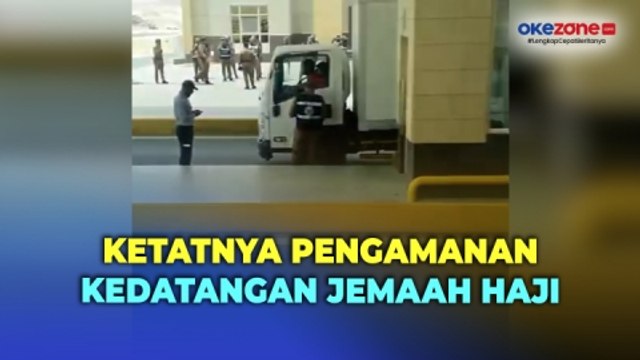 Laporan Langsung dari Jeddah, Ketatnya Pengamanan Kedatangan Jemaah Haji di Tanah Suci