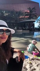 Priyanka Chopra Jonas com a filha Malti