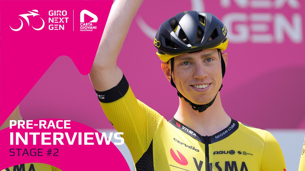 Giro Next Gen 2024 | Stage 2: pre-race interview