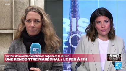 Législatives anticipées : une rencontre entre Marion Maréchal, Marine Le Pen et Jordan Bardella
