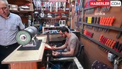 Yozgat'ta Kurban Kesiminde Bıçak Bileyicilerin İşleri Azaldı