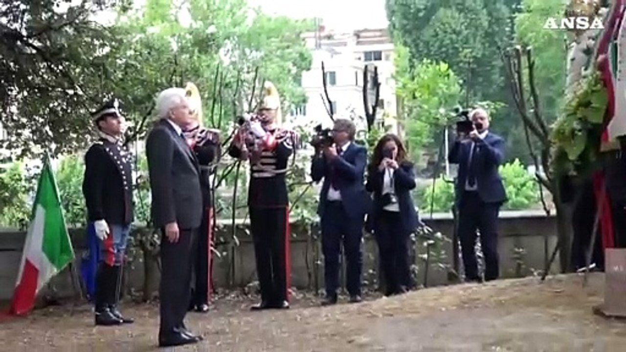 Delitto Matteotti, l'omaggio d Mattarella