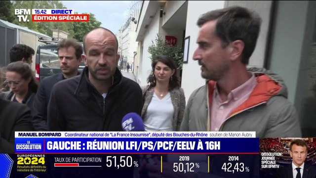 La situation politique [...] nous oblige à proposer aux Françaises et aux Français une alternative , explique Manuel Bompard avant une réunion des partis de gauche