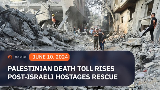 Israel pounds central Gaza as Palestinian death toll in hostage rescue raid rises to 274