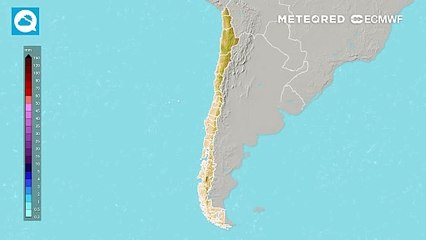 Tres regiones serán las más afectadas con el paso de un intenso sistema frontal