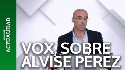 Vox, sobre la irrupción del partido de Alvise: "Responde a un hartazgo de los españoles"