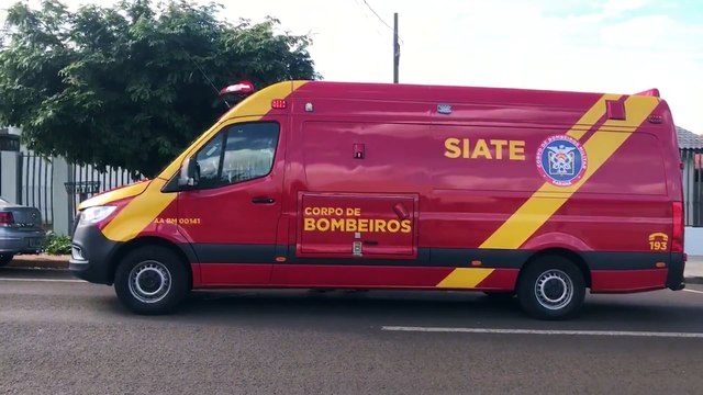 Idoso sofre fratura na perna após cair da escada no Bairro Neva