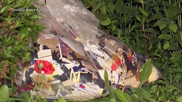 Corea del Norte envía más globos con basura hacia el Sur y amenaza con nuevas acciones
