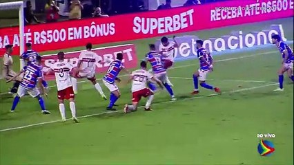 CRB 2X0 Fortaleza - Gol de João Neto - Final da Copa do Nordeste - 09 06 2024