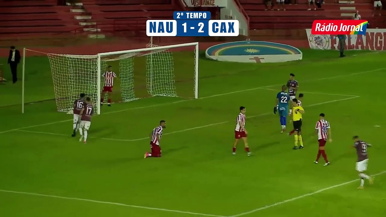 Náutico 1x2 Caxias - Gol de Gabriel Silva - Sér...
