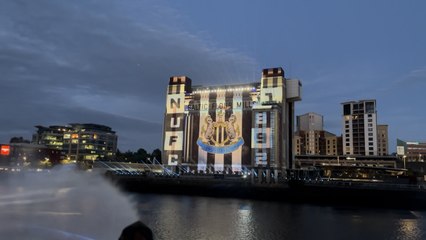 Newcastle’s sponsors Sela put on free show for supporters