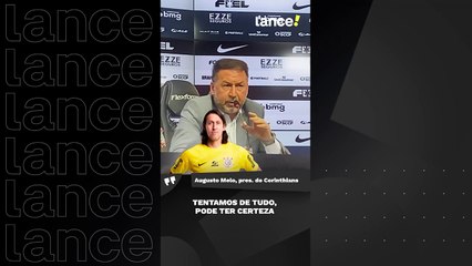 Augusto Melo sobre saida do Cassio