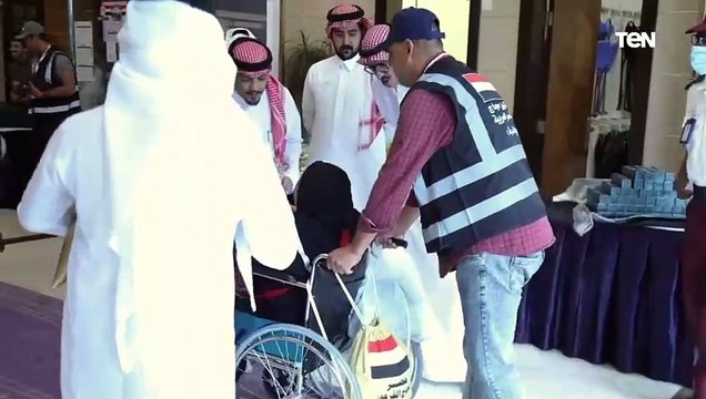 مواصلة تفويج الحجاج من المدينة المنورة الى مكة المكرمة وسط متابعة ميدانية من ضباط البعثة