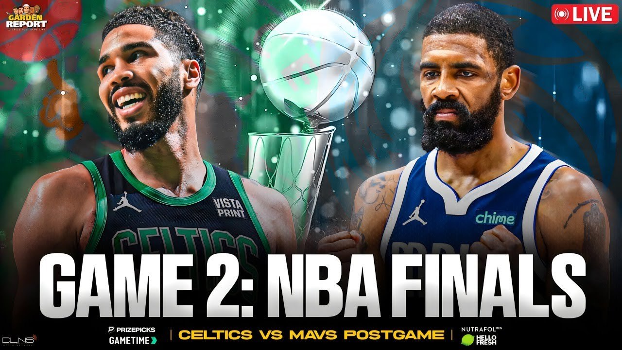 LIVE: Celtics vs Mavs NBA Finals Game 2 Postgame Show | Garden Report