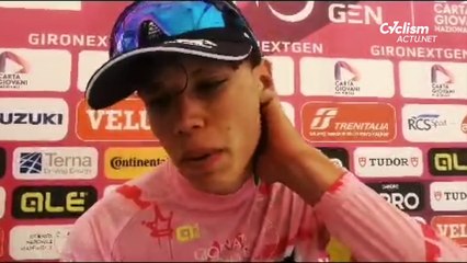 Cyclisme - Giro Next Gen 2024 - Paul Magnier : "Ce maillot rose est un maillot de leader, j'en ai jamais porté en U23"
