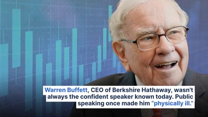 How A $100 Course Transformed Warren Buffett From Shy Speaker To Confident Leader