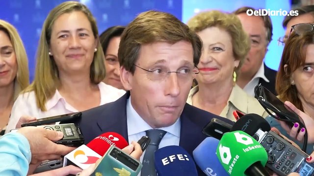 Almeida llama “puto perdedor” a Pedro Sánchez por los resultados del PSOE en las elecciones europeas