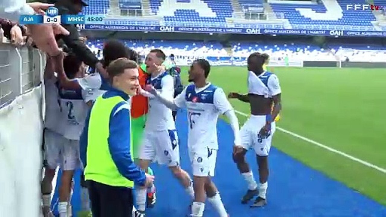 Demi-finales U19 I L'AJ Auxerre solide face au Montpellier HSC (3-0)