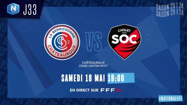 J34 | LB CHATEAUROUX - SO CHOLET (1-2), le résumé I National