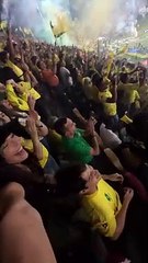 ¡Amanda Dudamel celebró por todo lo alto el triunfo del Bucaramanga!