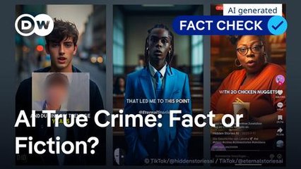 Fact check: Tracking 'true' crime deepfakes on TikTok
