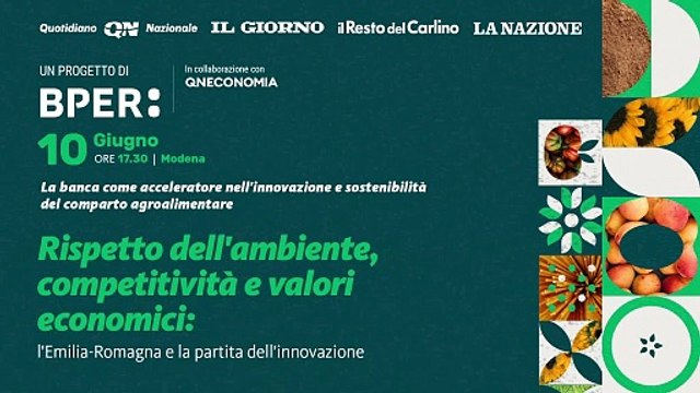 Rispetto dell’ambiente, competitività e valori economici: l’Emilia-Romagna e la partita dell’innovazione