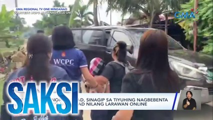 2 menor de edad, sinagip sa tiyuhing nagbebenta umano ng hubad nilang larawan online | Saksi