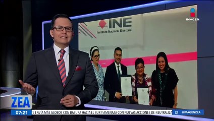 Ernestina Godoy y Omar García Harfuch reciben constancia de mayoría