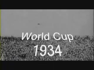 1934. Italia gana el Mundial delante de Mussolini