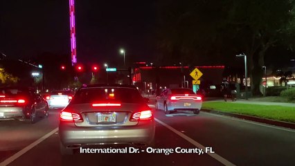 オーランド フロリダ ストリート ナイト ドライブ