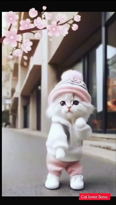 Fun dance of kittens|cute cat dance|cute kitten dance|cute funny cat and kitten