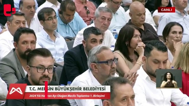 Mersin Büyükşehir Belediye Meclisi'nde 'kayyım' tartışması
