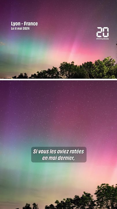 Espace : Le retour des aurores boréales en France ?  #shorts