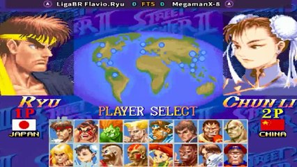 Super Street Fighter II X_ Grand Master Challenge - LigaBR Flavio.Ryu vs MegamanX-8 FT5